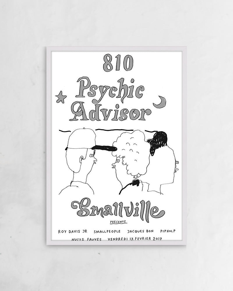 Psychic Advisor(2017)ポスター【Stefan Marx│ステファン・マルクス】(59cm×84cm)