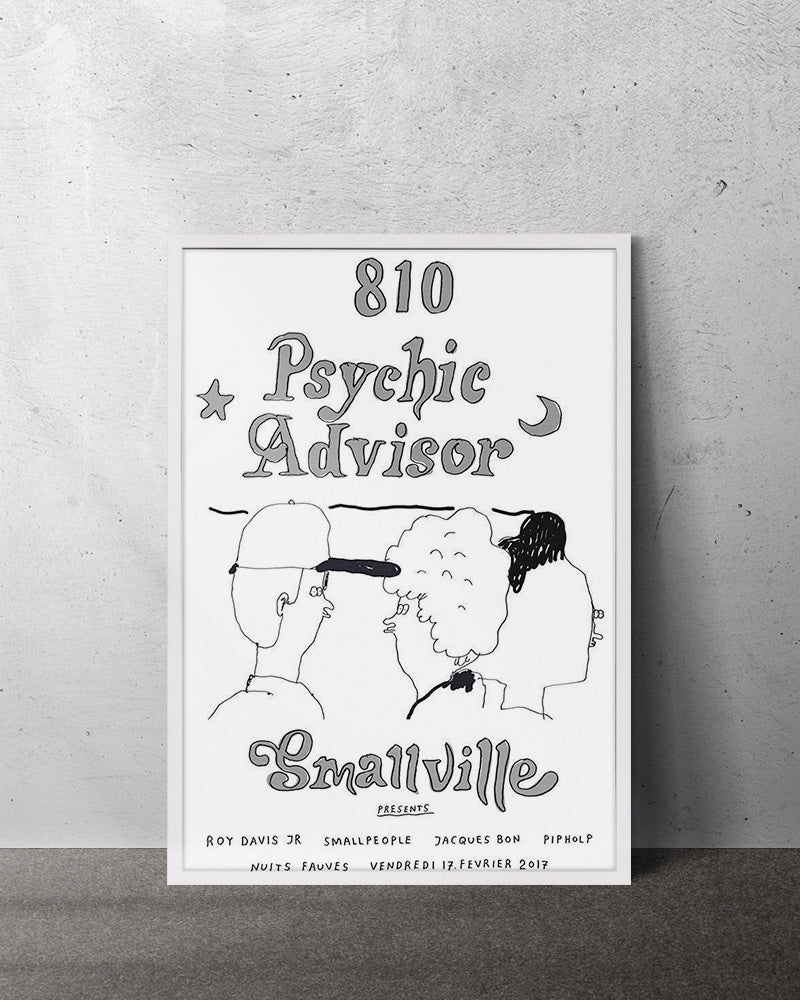 Psychic Advisor(2017)ポスター【Stefan Marx│ステファン・マルクス】(59cm×84cm)