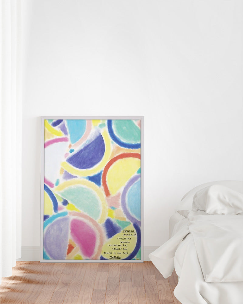 Smallville Allnighter(2016)ポスター【Stefan Marx│ステファン・マルクス】(59cm×84cm)