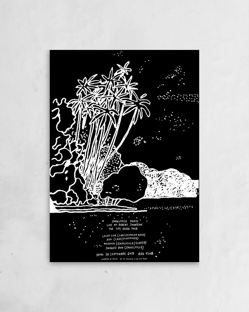 Island (2013)ポスター【Stefan Marx│ステファン・マルクス】(59cm×84cm)