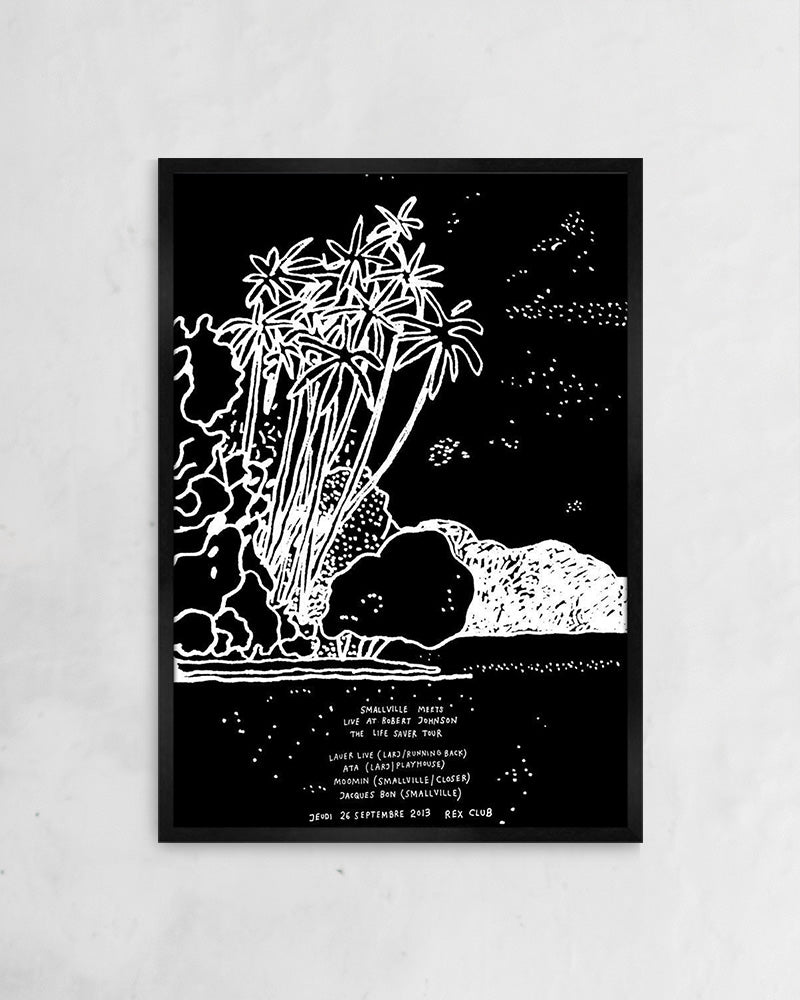 Island (2013)ポスター【Stefan Marx│ステファン・マルクス】(59cm×84cm)