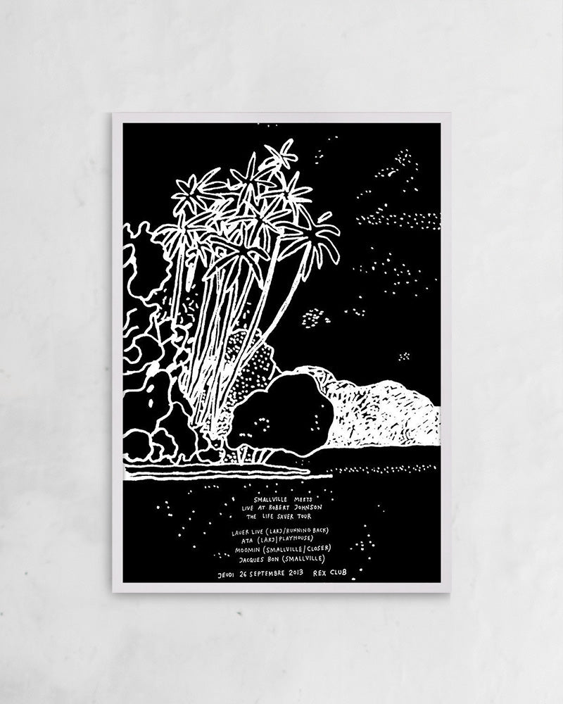 Island (2013)ポスター【Stefan Marx│ステファン・マルクス】(59cm×84cm)
