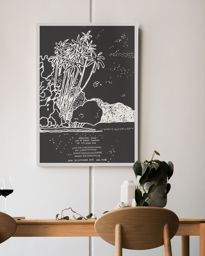 Island (2013)ポスター【Stefan Marx│ステファン・マルクス】(59cm×84cm)