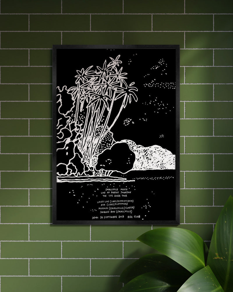Island (2013)ポスター【Stefan Marx│ステファン・マルクス】(59cm×84cm)