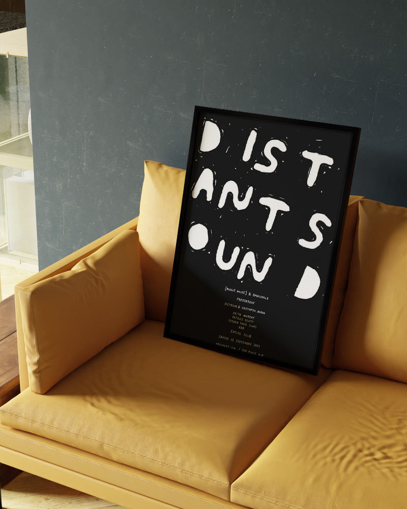 Distant Sound(2014)ポスター【Stefan Marx│ステファン・マルクス】(59cm×84cm)