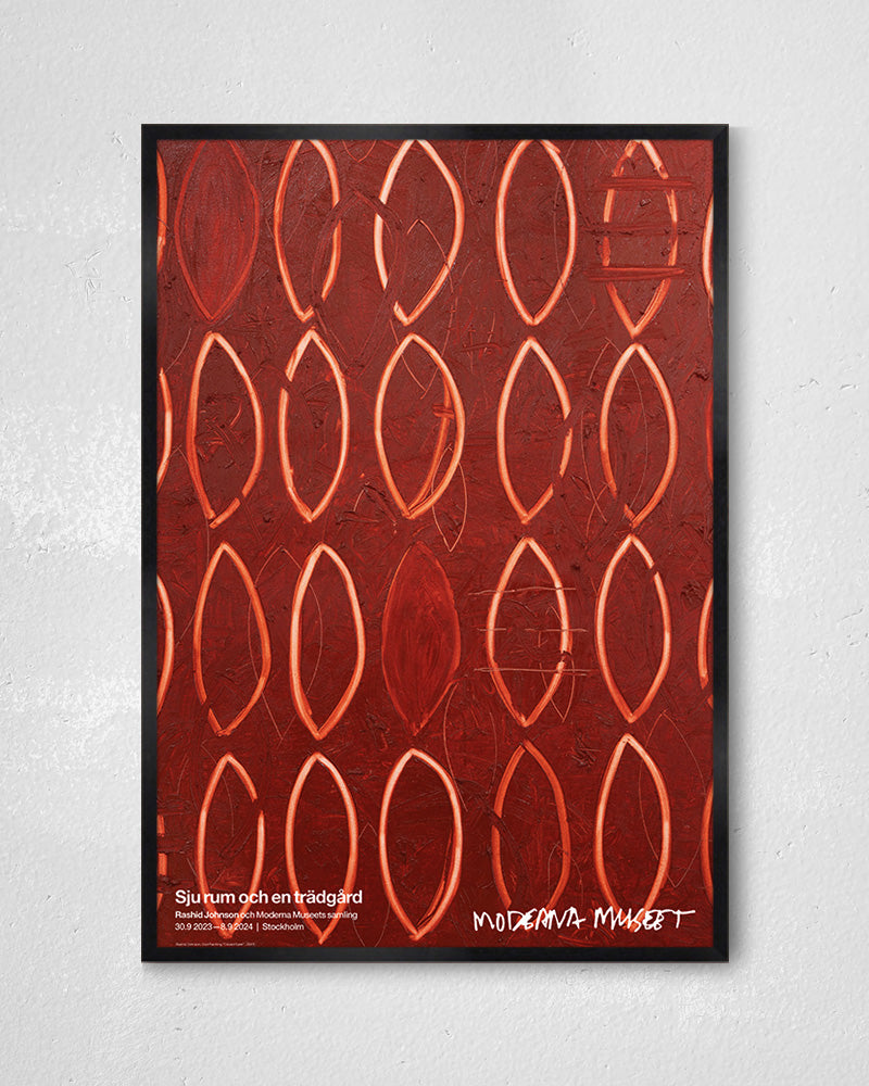 God Painting(Closed Eyes)【Rashid Johnson│ラシッド・ジョンソン】(70cm×100cm)