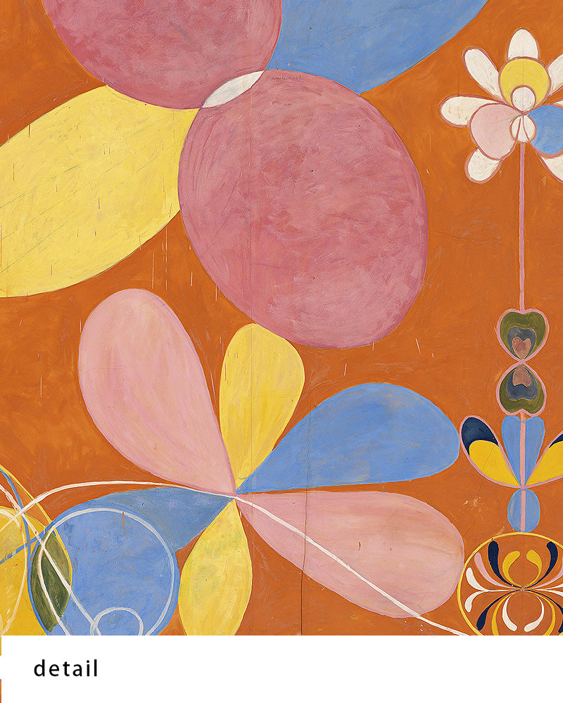 The Ten Largest, Youth, No4ポスター【HILMA AF KLINT│ヒルマ・アフ・クリント】(70cm×100cm)