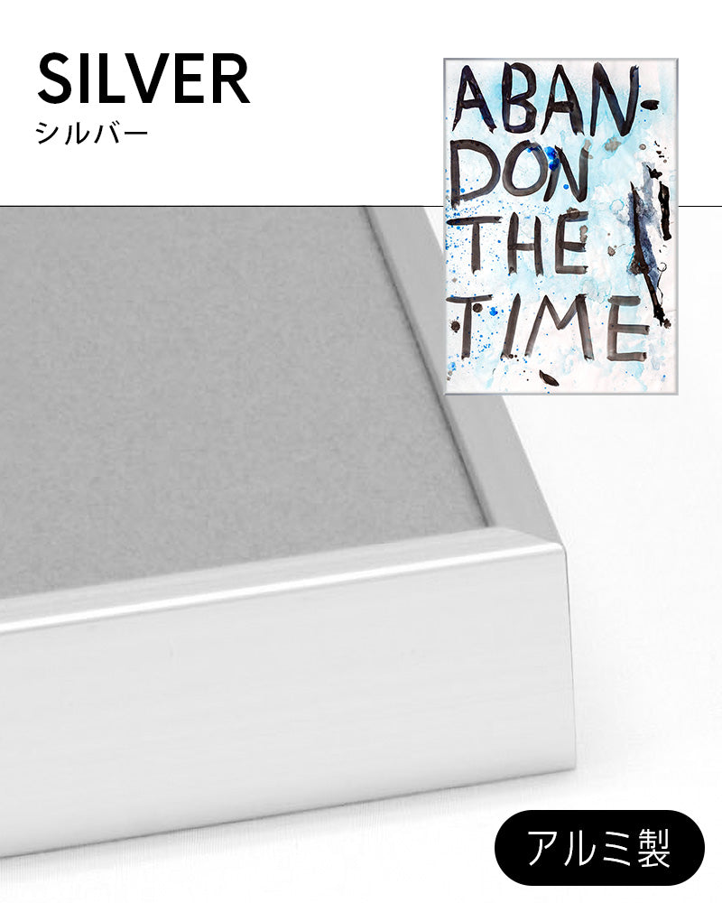 Abandon the Time 01ポスター【David Horvitz│デヴィッド・ホーヴィッツ】(78.5cm×54.6cm)