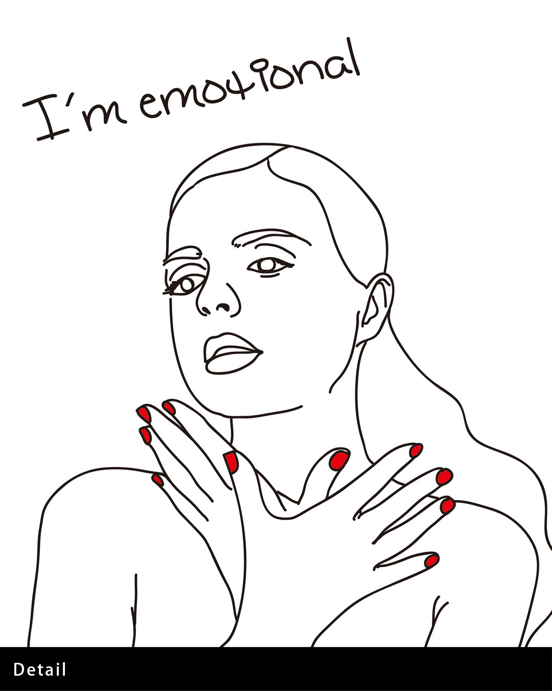 【ポスターのみ】 I'm emotional アートポスター（A2,A3）