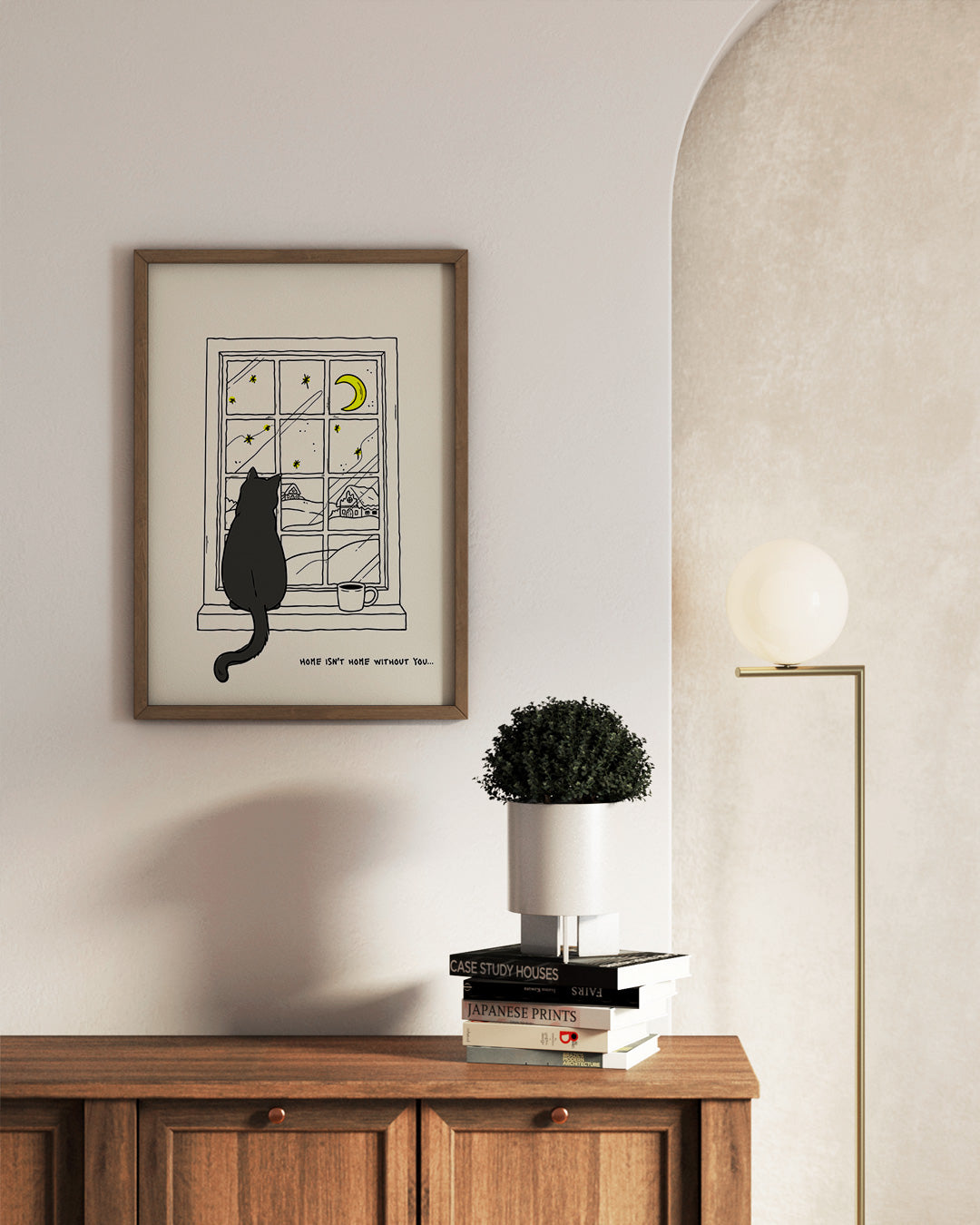 【ポスターのみ】Home Isn’t Home Without Youアートポスター（A2,A3）