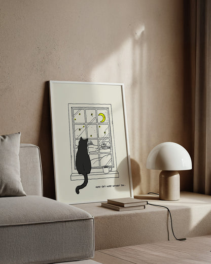 【ポスターのみ】Home Isn’t Home Without Youアートポスター（A2,A3）