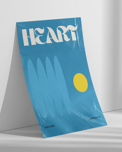 【ポスターのみ】Blueheartアートポスター（A2,A3）