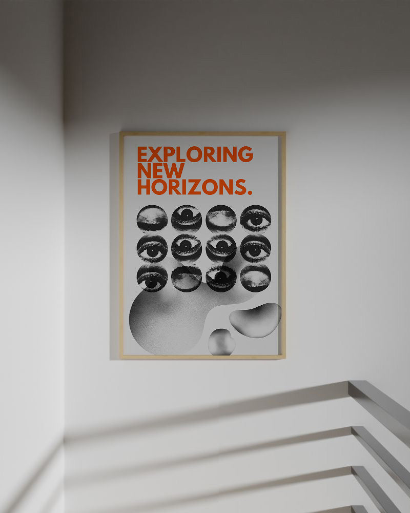 【ポスターのみ】Exploring New Horizons – Surreal Vision Posterアートポスター（A2,A3）