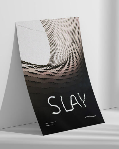 【ポスターのみ】SLAY – Digital Distortion Posterアートポスター（A2,A3）