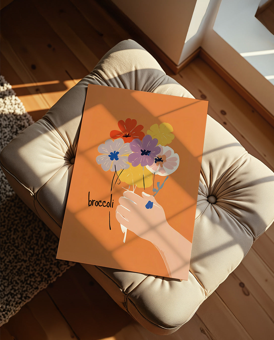 【ポスターのみ】Broccoli Bouquet Posterアートポスター（A2,A3）
