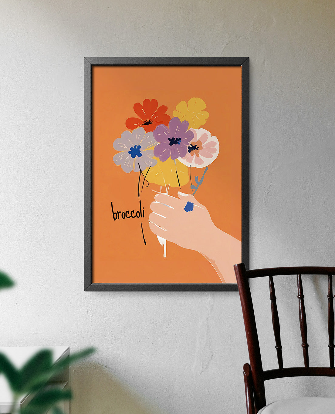 【ポスターのみ】Broccoli Bouquet Posterアートポスター（A2,A3）