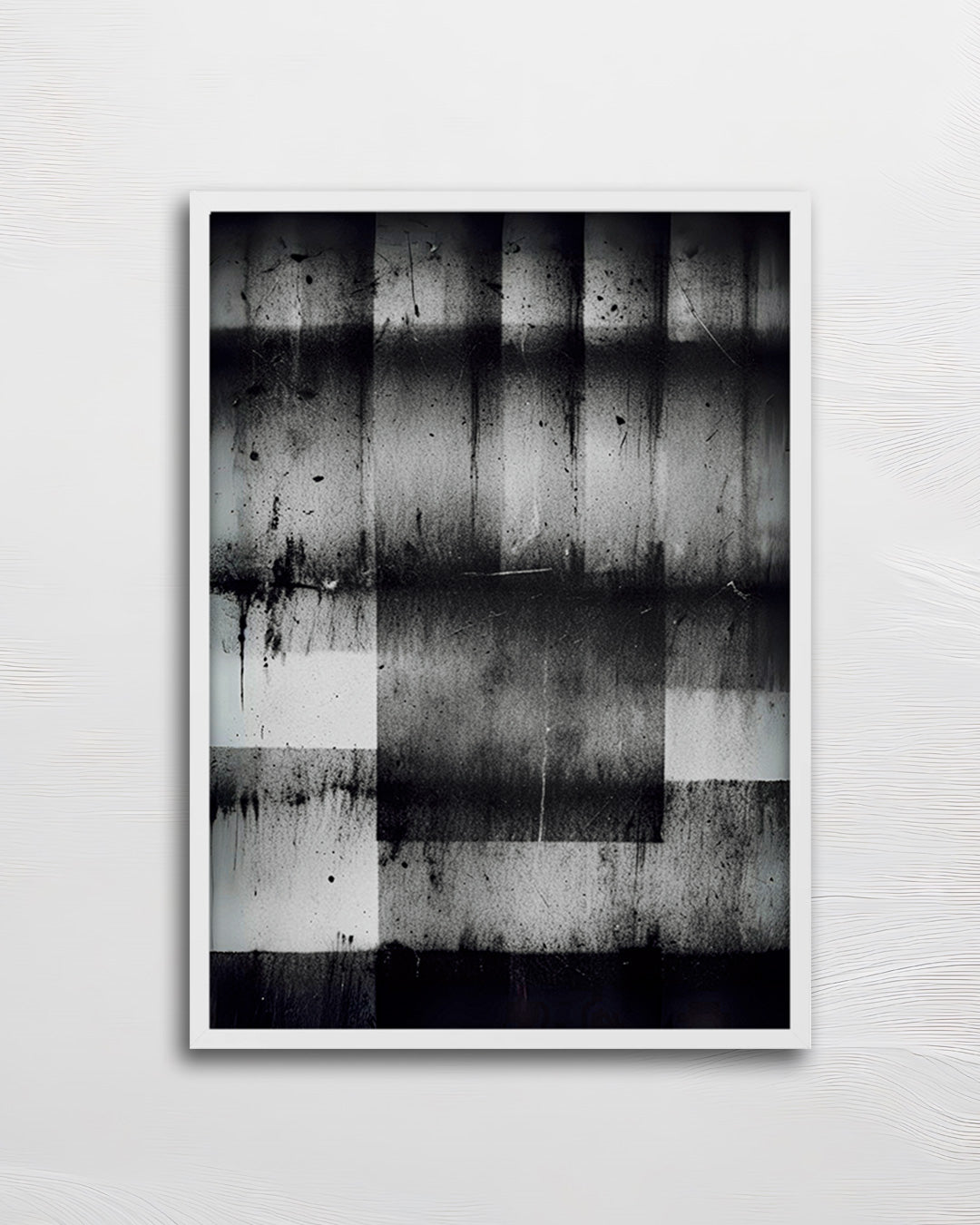 【ポスターのみ】Grayscale Noise Posterアートポスター（A2,A3）