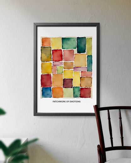 【ポスターのみ】Patchwork of Emotions Posterアートポスター（A2,A3）