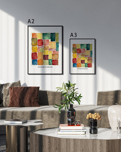【ポスターのみ】Patchwork of Emotions Posterアートポスター（A2,A3）