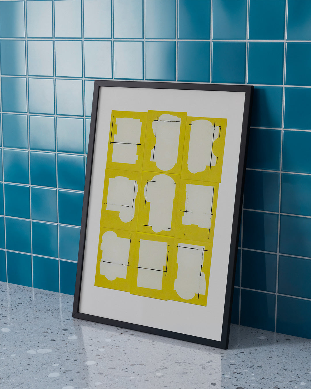 【ポスターのみ】Yellow Cutouts Posterアートポスター（A2,A3）