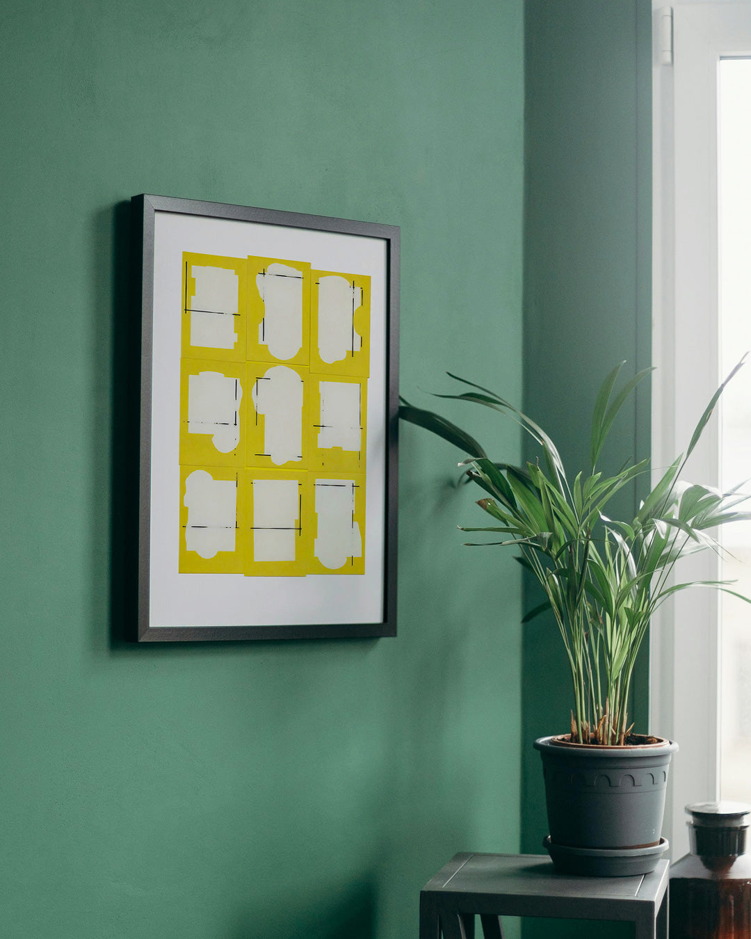 【ポスターのみ】Yellow Cutouts Posterアートポスター（A2,A3）