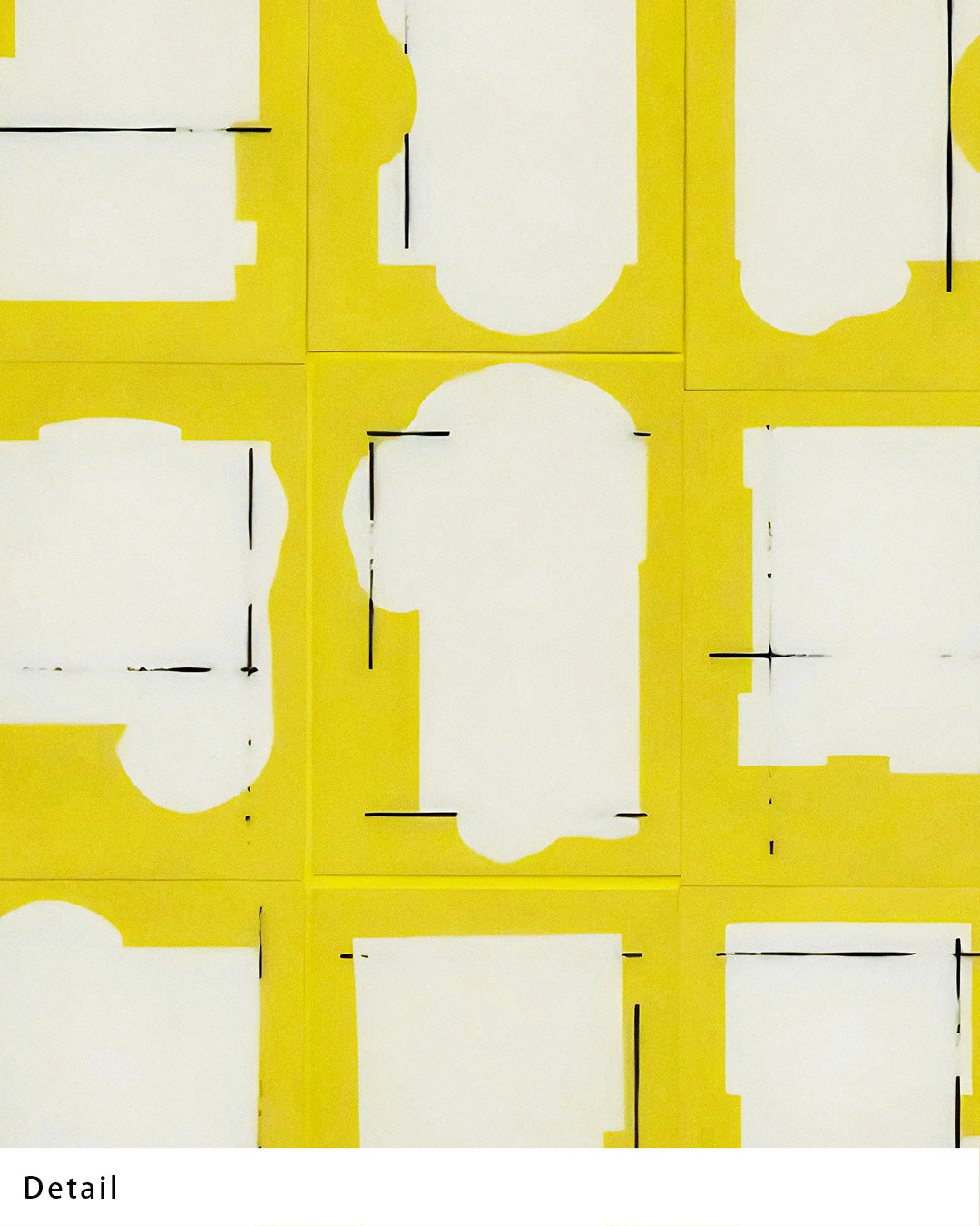 【ポスターのみ】Yellow Cutouts Posterアートポスター（A2,A3）