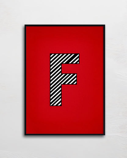 【ポスターのみ】F is for Focus Posterアートポスター（A2,A3）