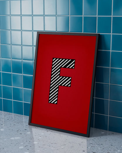 【ポスターのみ】F is for Focus Posterアートポスター（A2,A3）