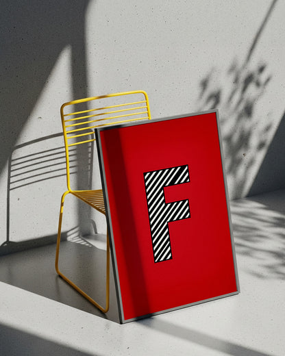 【ポスターのみ】F is for Focus Posterアートポスター（A2,A3）