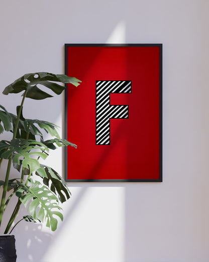 【ポスターのみ】F is for Focus Posterアートポスター（A2,A3）