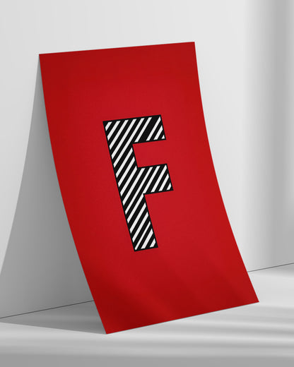 【ポスターのみ】F is for Focus Posterアートポスター（A2,A3）