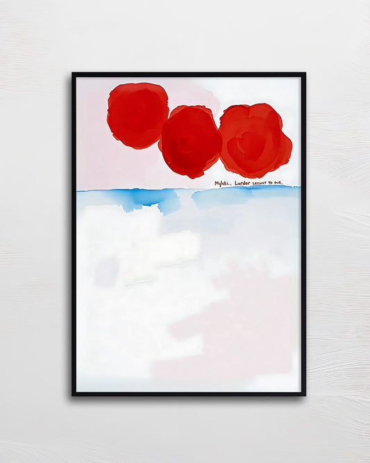 【ポスターのみ】Red Echoes Posterアートポスター（A2,A3）