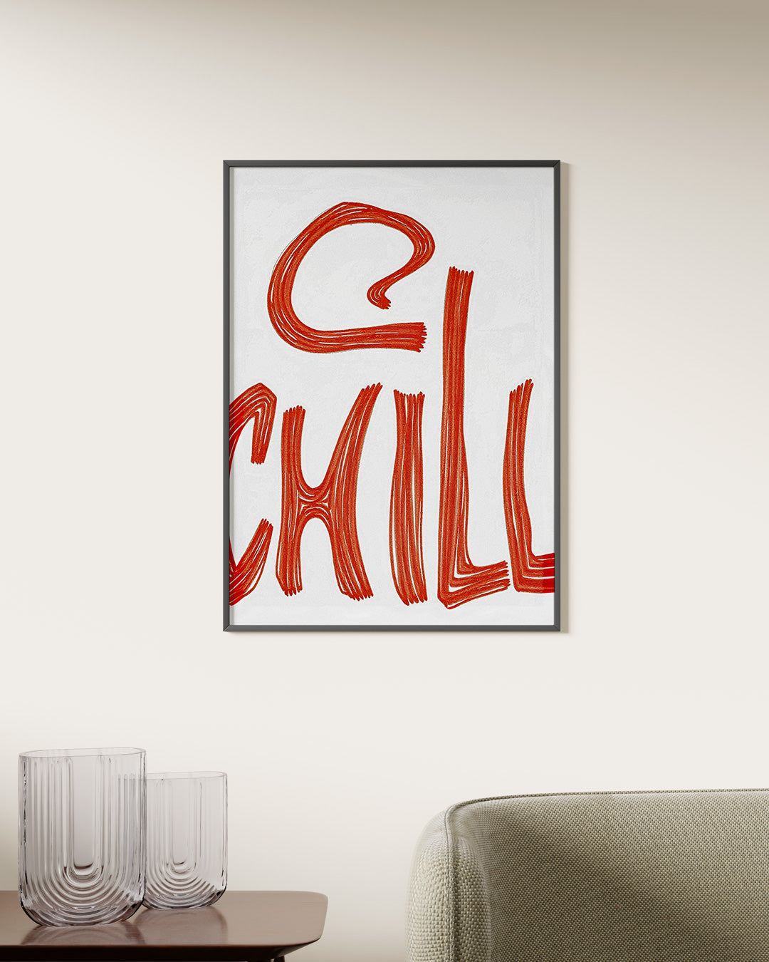 【ポスターのみ】CHILL Posterアートポスター（A2,A3）