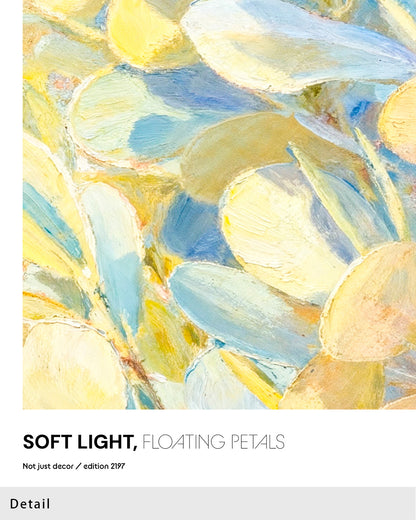 【ポスターのみ】Soft Light, Floating Petalsアートポスター（A2,A3）