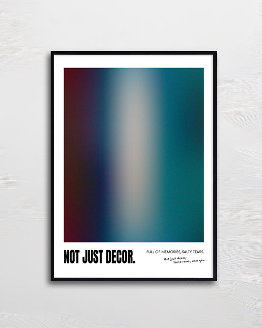 【ポスターのみ】Chromatic Memory Gradientアートポスター（A2,A3）