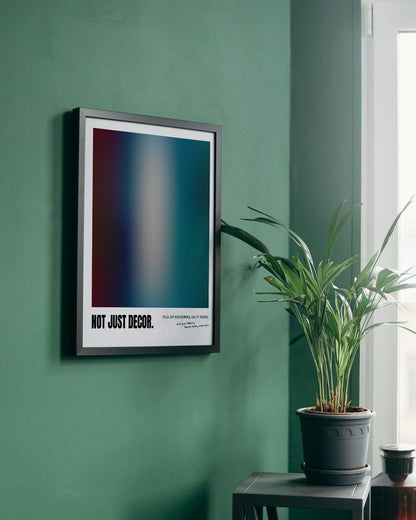 【ポスターのみ】Chromatic Memory Gradientアートポスター（A2,A3）