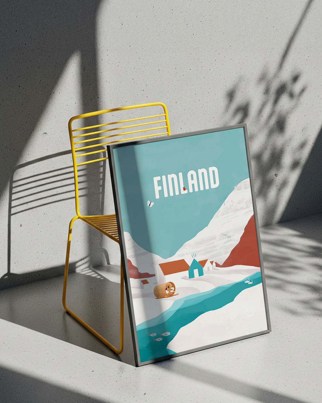【ポスターのみ】Finland, A Nordic Breathアートポスター（A2,A3）