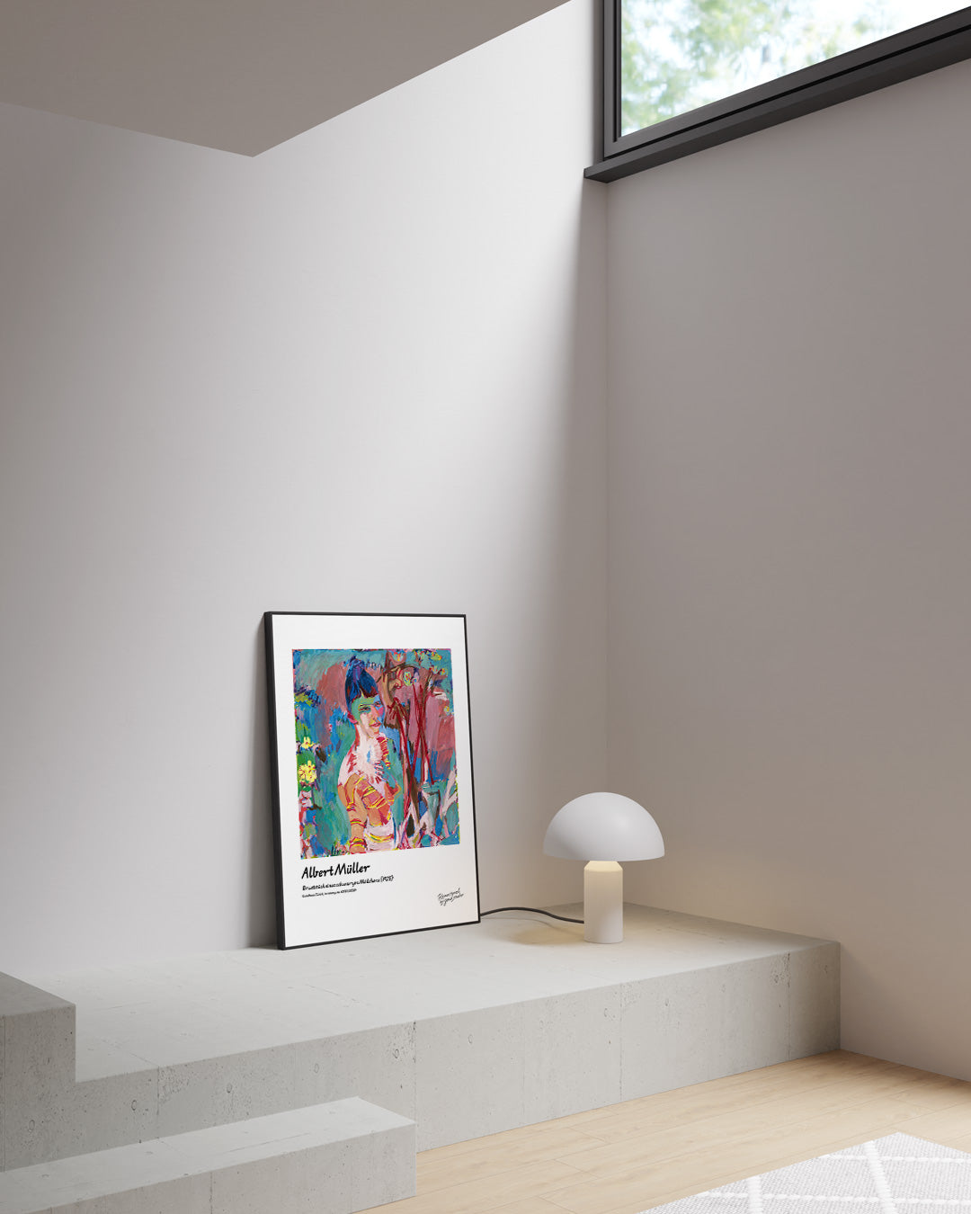 【ポスターのみ】Bust of a Coloured Girl, 1925アートポスター（A2,A3）