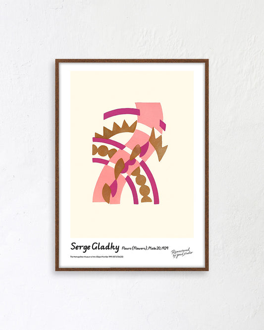 【ポスターのみ】Fleurs, Texte et Vingt-Six Planches en Couleurs, Pl. 20 (1929)アートポスター（A2,A3）