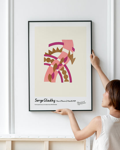 【ポスターのみ】Fleurs, Texte et Vingt-Six Planches en Couleurs, Pl. 20 (1929)アートポスター（A2,A3）