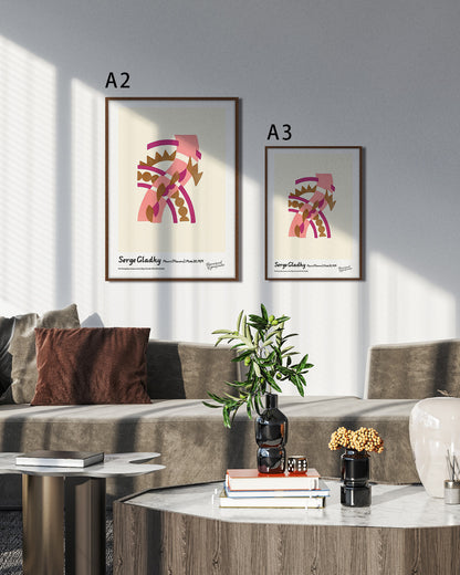 【ポスターのみ】Fleurs, Texte et Vingt-Six Planches en Couleurs, Pl. 20 (1929)アートポスター（A2,A3）