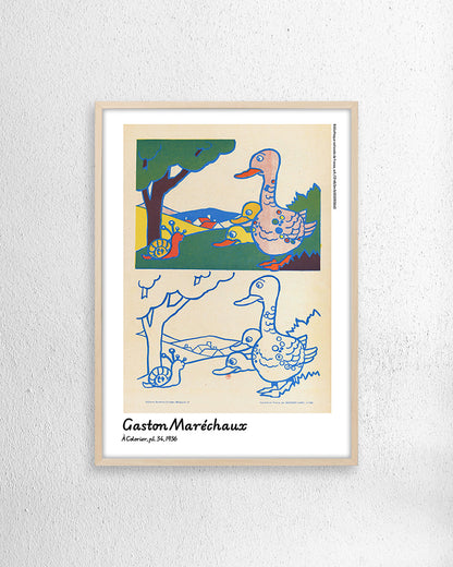 【ポスターのみ】À Colorier, Pl. 34 (1936)アートポスター（A2,A3）