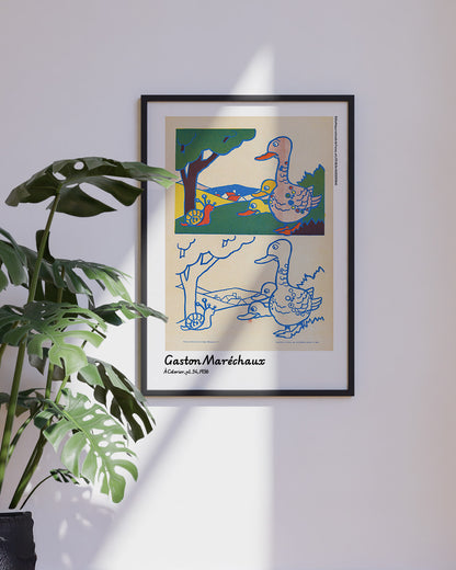 【ポスターのみ】À Colorier, Pl. 34 (1936)アートポスター（A2,A3）