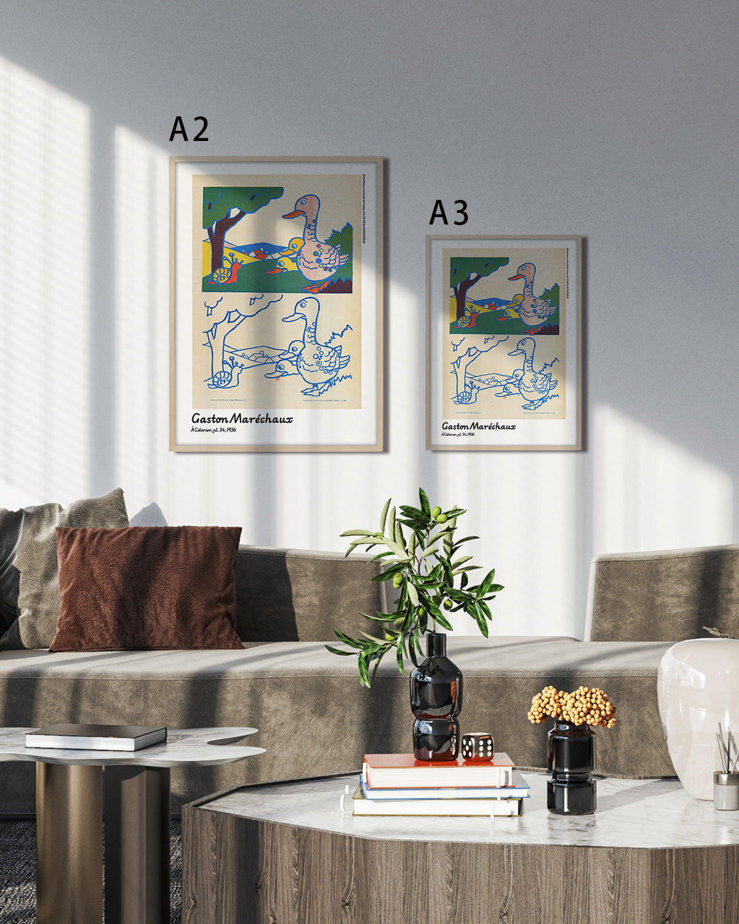 【ポスターのみ】À Colorier, Pl. 34 (1936)アートポスター（A2,A3）