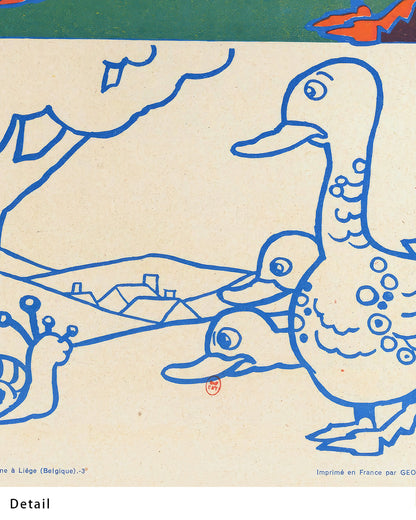 【ポスターのみ】À Colorier, Pl. 34 (1936)アートポスター（A2,A3）