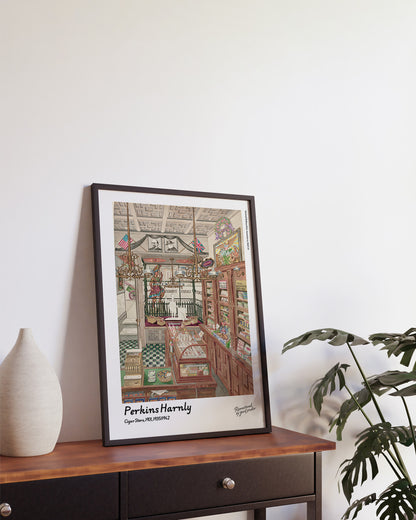 【ポスターのみ】Cigar Store, 1901アートポスター（A2,A3）