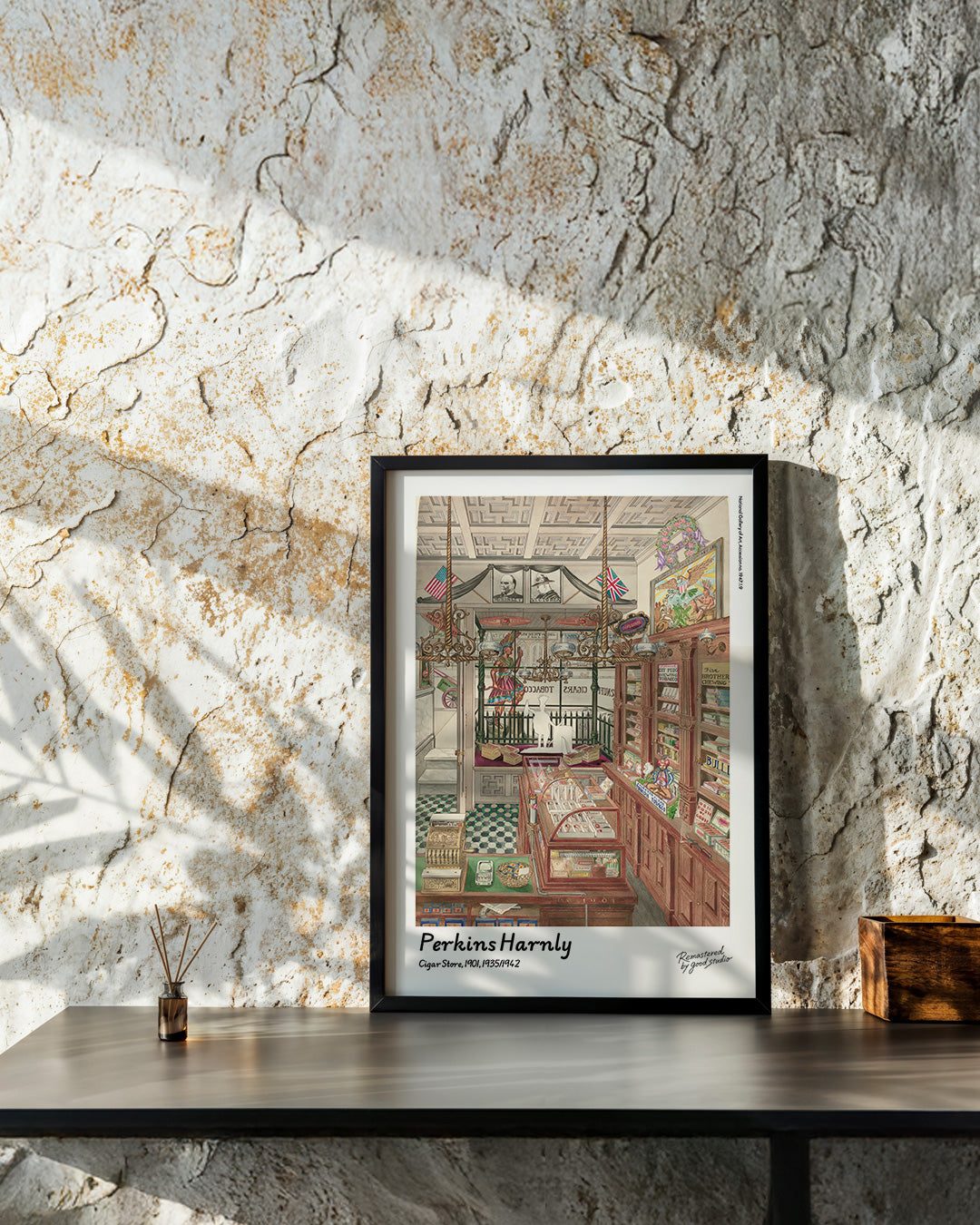 【ポスターのみ】Cigar Store, 1901アートポスター（A2,A3）