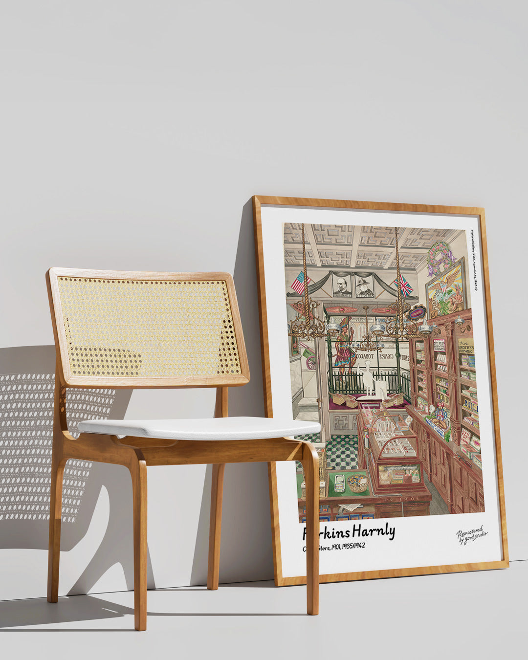 【ポスターのみ】Cigar Store, 1901アートポスター（A2,A3）