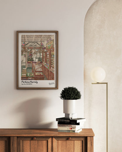 【ポスターのみ】Cigar Store, 1901アートポスター（A2,A3）