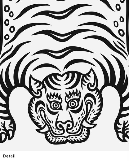 【ポスターのみ】TIBETAN TIGER RUGアートポスター（A2,A3）